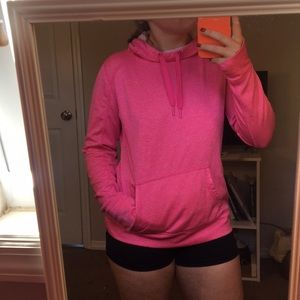 Bright pink Avia pullover sweatshirt
